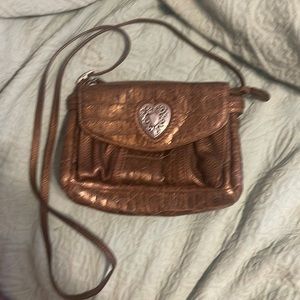 Brighton organizer bag light brown 6”x8”x3”